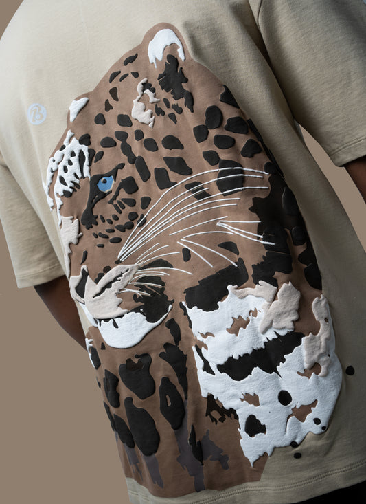 BEIGE CHEETAH T-SHIRT